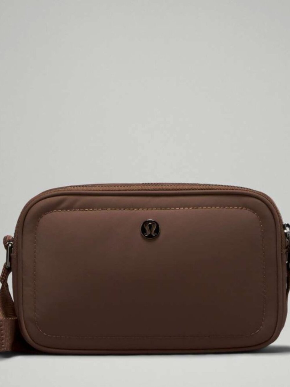 Lululemon Crossbody Camera Bag 2L Brown Earth NWOT!